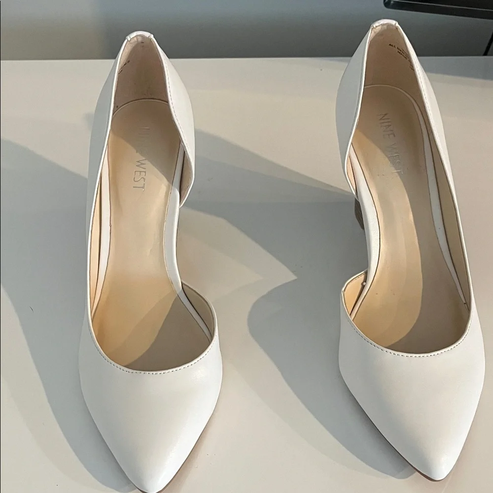 Nine West Women's White‎ Wedges